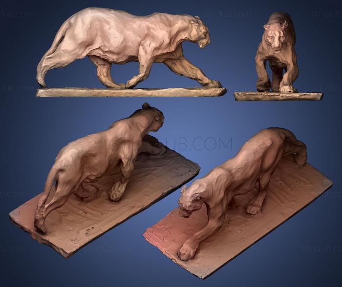 3D модель Пантера маршант (STL)
